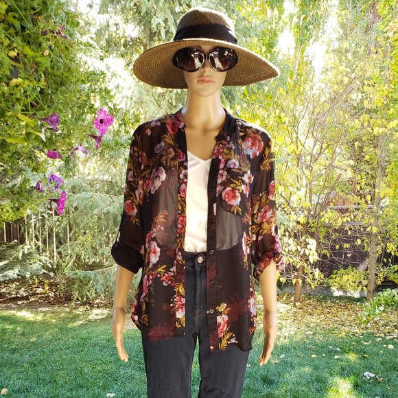KUT FROM THE KLOTH, Long sleeve floral blouse - Picture 5 of 11